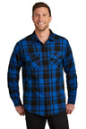 Port Authority W668 Plaid Flannel Shirt