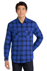 Port Authority W668 Plaid Flannel Shirt