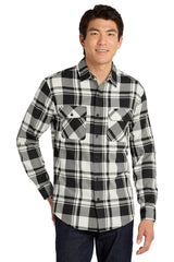 Port Authority W668 Plaid Flannel Shirt