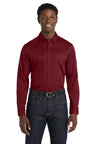 Port Authority W808 Long Sleeve SuperPro React Twill Shirt
