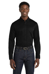 Port Authority W808 Long Sleeve SuperPro React Twill Shirt