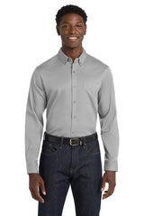 Port Authority W808 Long Sleeve SuperPro React Twill Shirt