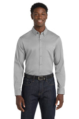 Port Authority ®  Long Sleeve SuperPro React ™  Twill Shirt. W808 - Port Authority W808
