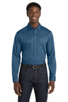Port Authority ®  Long Sleeve SuperPro React ™  Twill Shirt. W808 - Port Authority W808