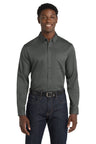 Port Authority ®  Long Sleeve SuperPro React ™  Twill Shirt. W808 - Port Authority W808