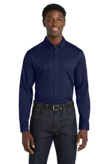 Port Authority W808 Long Sleeve SuperPro React Twill Shirt