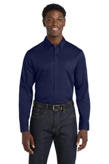 Port Authority ®  Long Sleeve SuperPro React ™  Twill Shirt. W808 - Port Authority W808