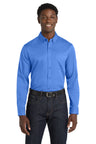 Port Authority ®  Long Sleeve SuperPro React ™  Twill Shirt. W808 - Port Authority W808