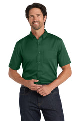Port Authority ®  Short Sleeve SuperPro React ™  Twill Shirt. W809 - Port Authority W809