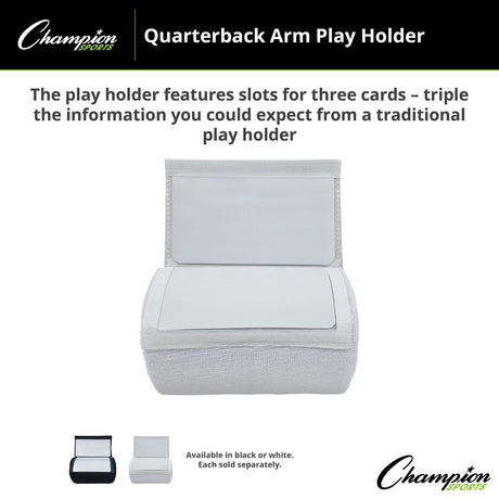 QUARTERBACK ARM PLAY HOLDER BLACK