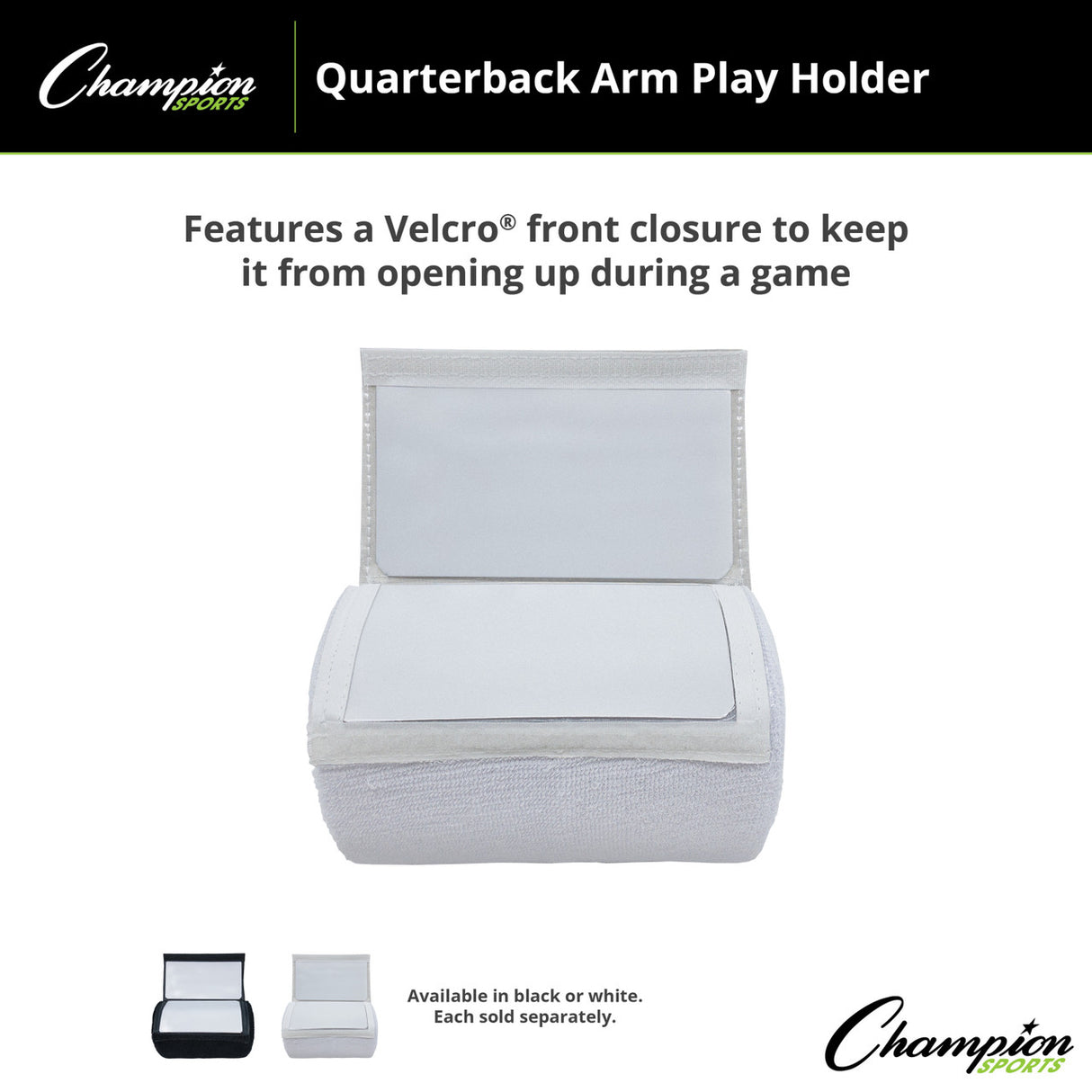 QUARTERBACK ARM PLAY HOLDER BLACK