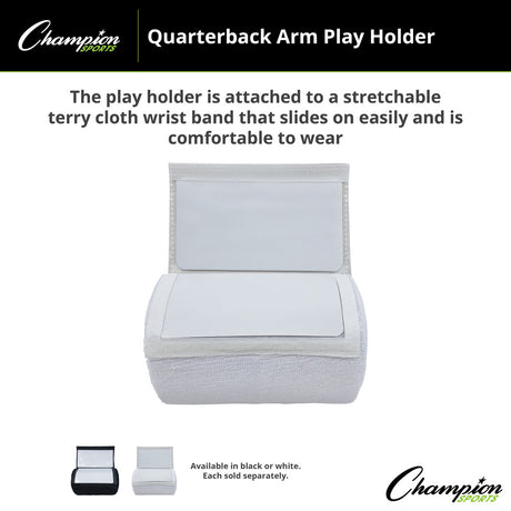 QUARTERBACK ARM PLAY HOLDER BLACK