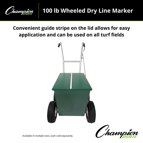 Champion Sports WDL100 Wheeled Dry Line Marker 100 Lb