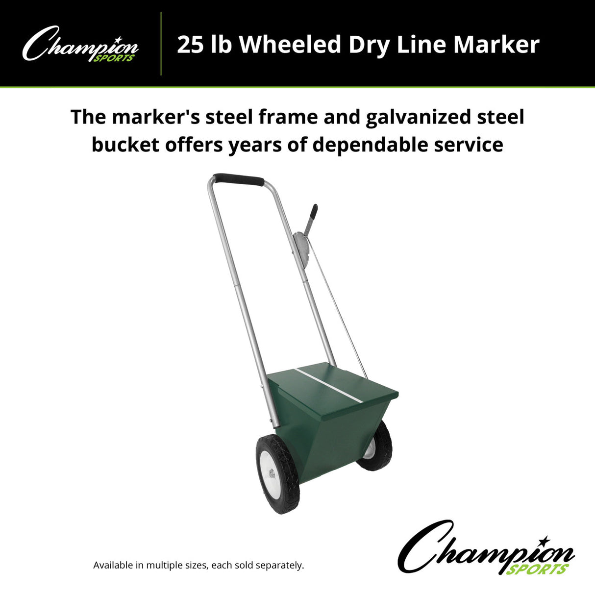 Champion Sports WHEELED DRY LINE MARKER 100 LB