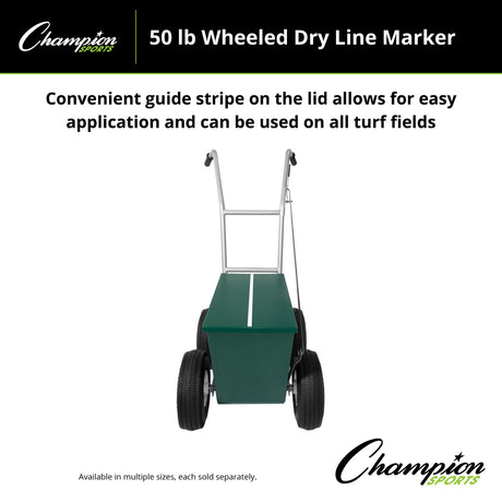 Champion Sports WDL100 Wheeled Dry Line Marker 100 Lb