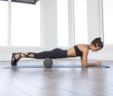 Champion Sports HIGH-DENSITY FOAM ROLLER 12"/SOLID BLACK