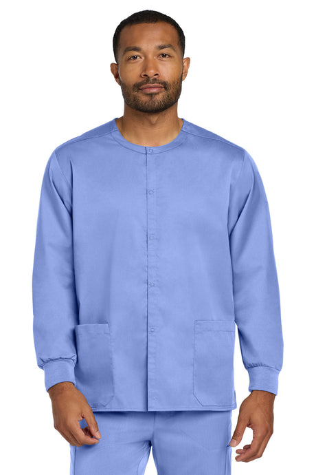 Wink ®  Unisex WorkFlex Snap-Front Scrub Jacket WW3080 - Wink WW3080