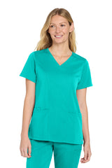 Wink ®  Women's Premiere Flex ™  V-Neck Top WW4168 - Wink WW4168
