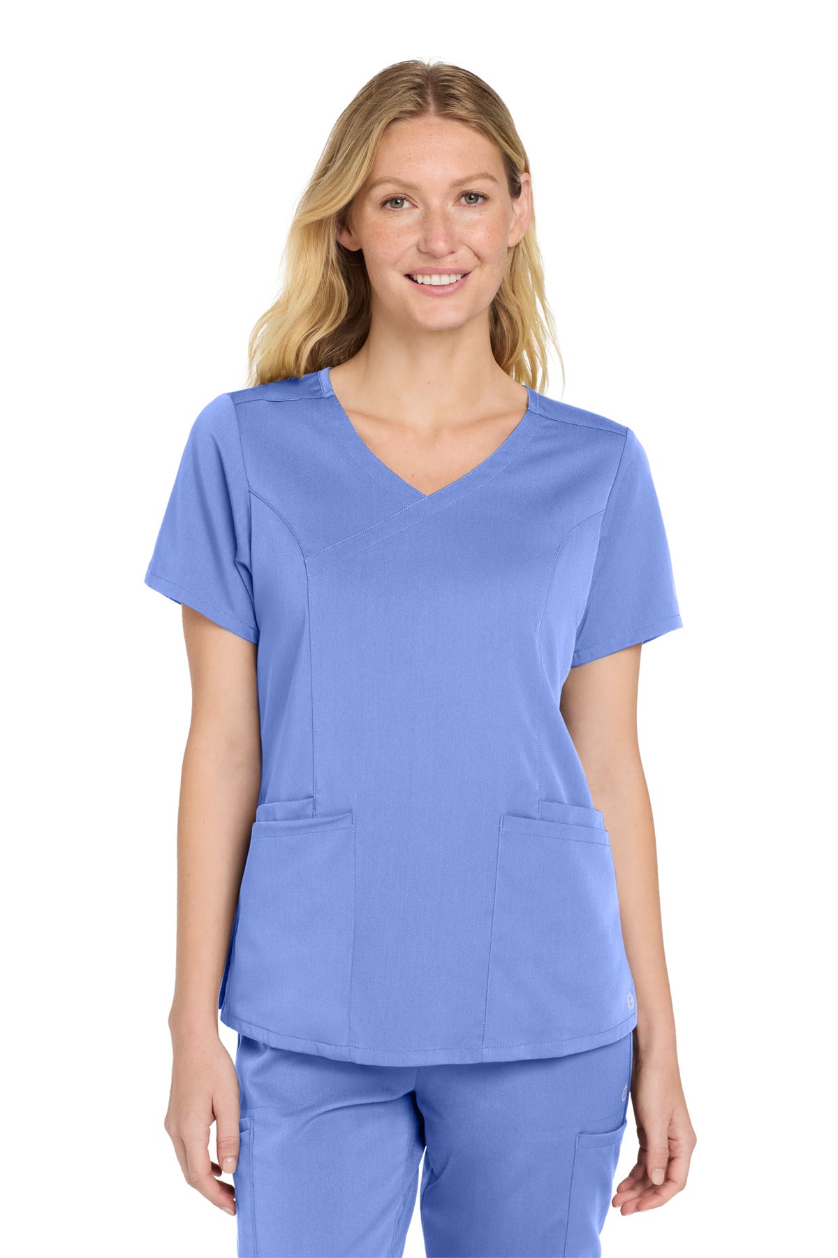 Wink ®  Women's Premiere Flex ™  Mock Wrap Top WW4268 - Wink WW4268