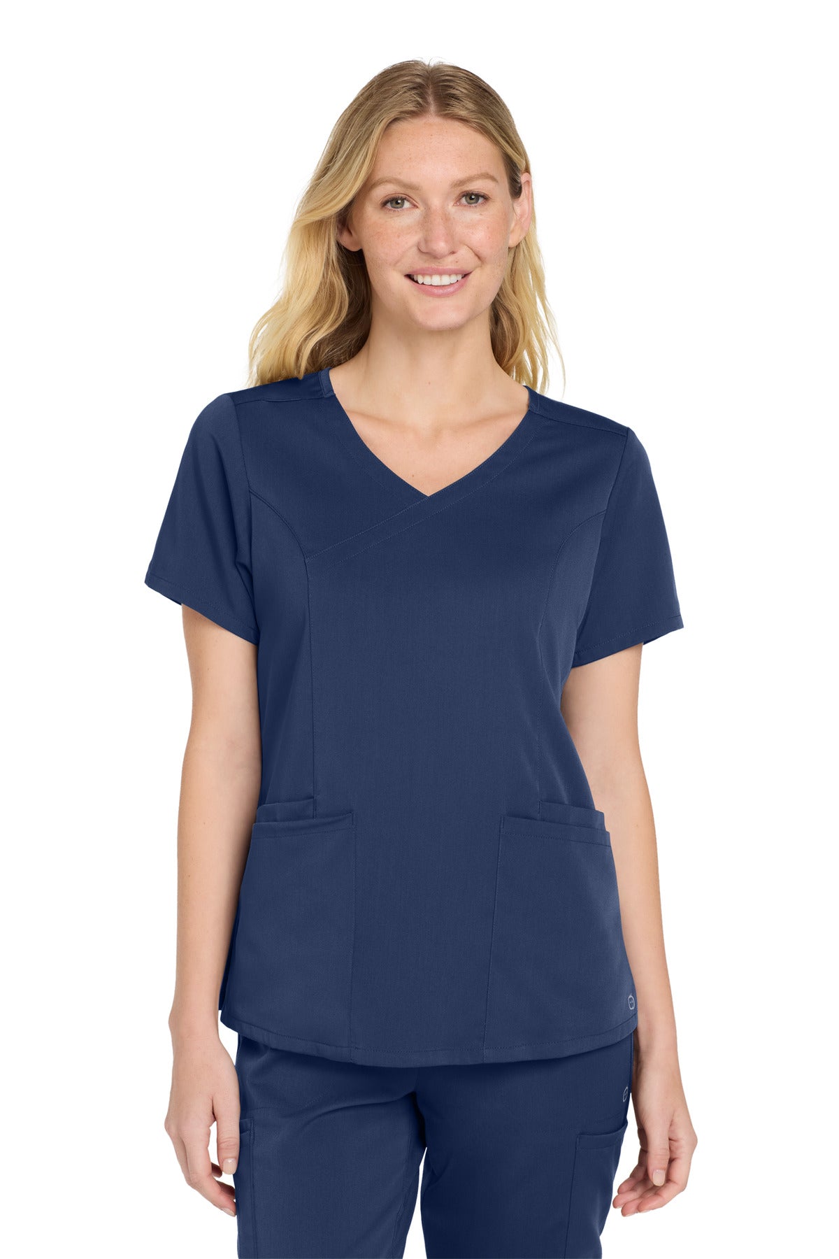 Wink ®  Women's Premiere Flex ™  Mock Wrap Top WW4268 - Wink WW4268