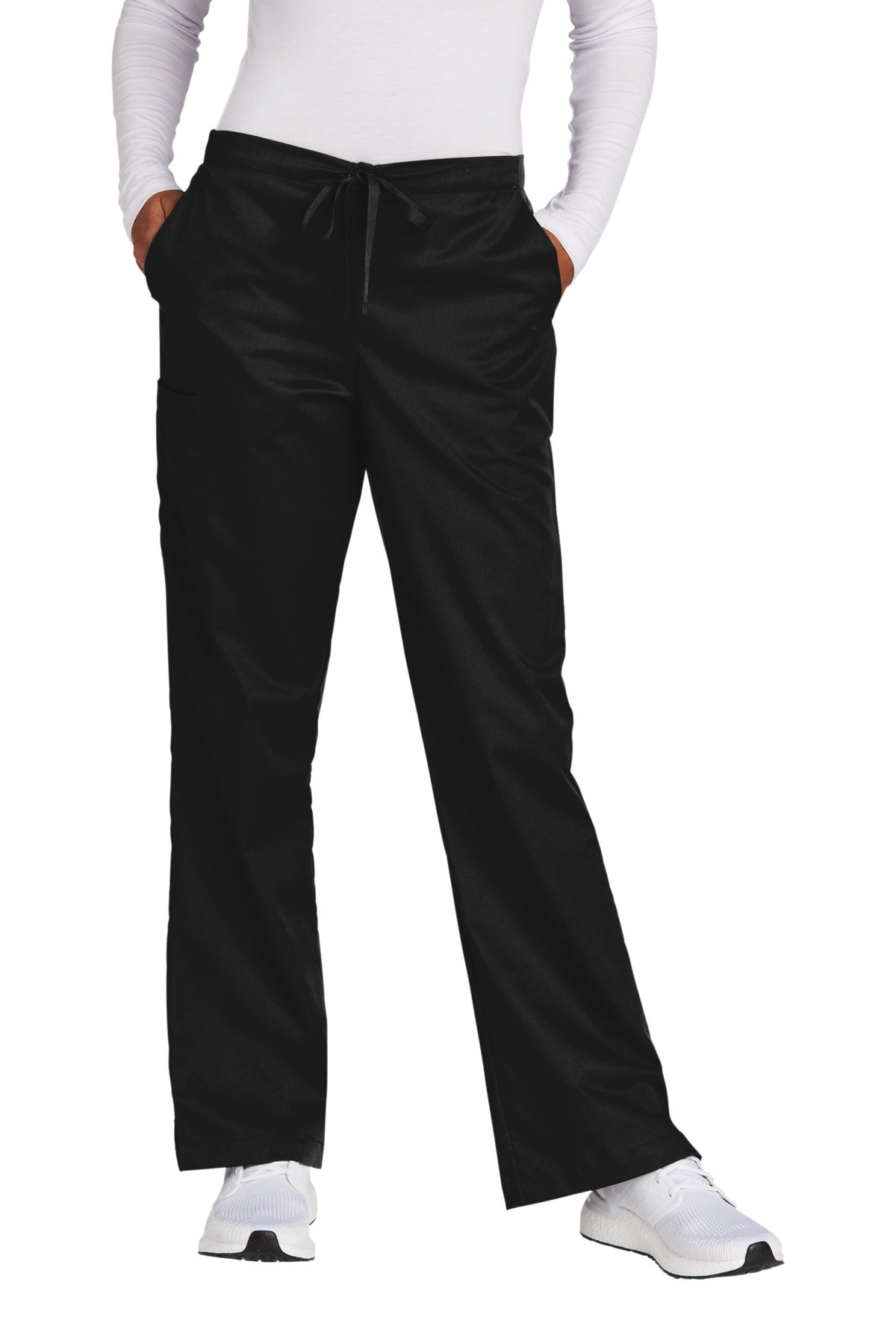 Wink ®  Women's Petite WorkFlex Flare Leg Cargo Pant WW4750P - Wink WW4750P