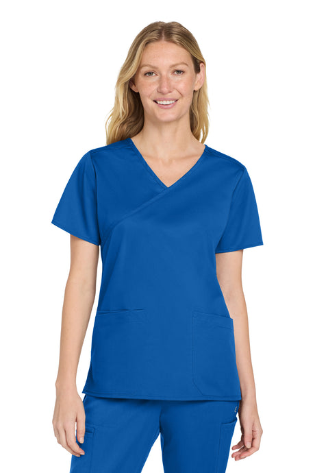 Wink ®  Women's WorkFlex ™  Mock Wrap Top WW4760 - Wink WW4760