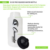 Champion Sports PRO SQUEEZE WATER BOTTLE
