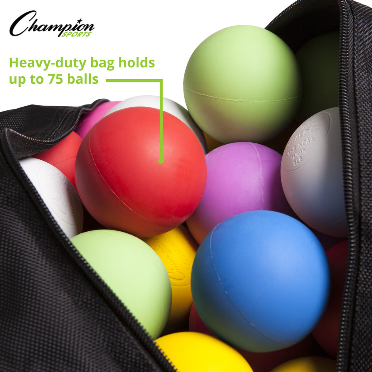 Champion Sports LACROSSE BALL BAG