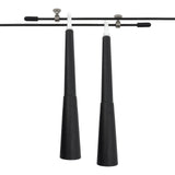 Champion Sports DOUBLE BEARING SPEED JUMP ROPE SINGLE, BLACK