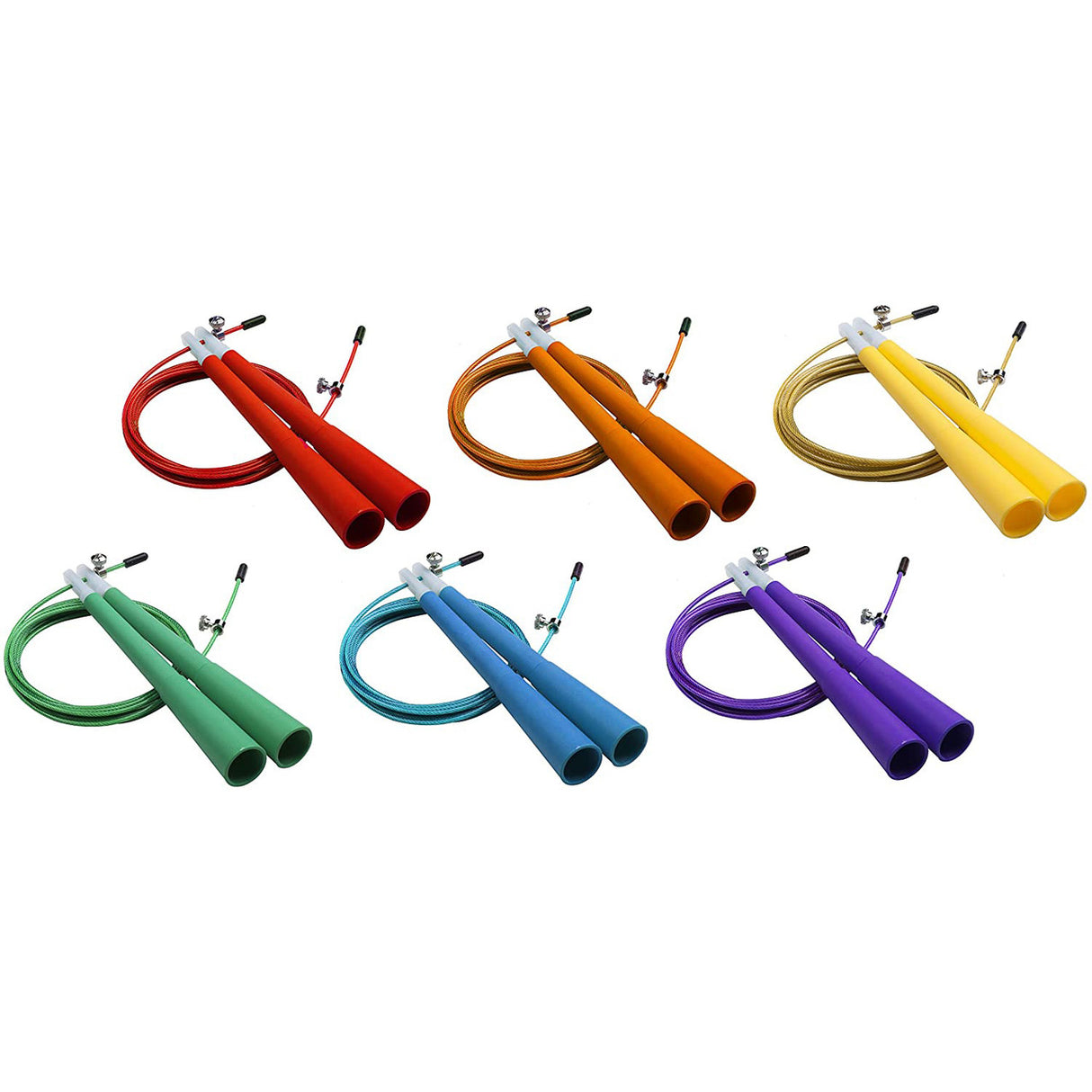 Champion Sports DOUBLE BEARING SPEED JUMP ROPE SINGLE, BLACK
