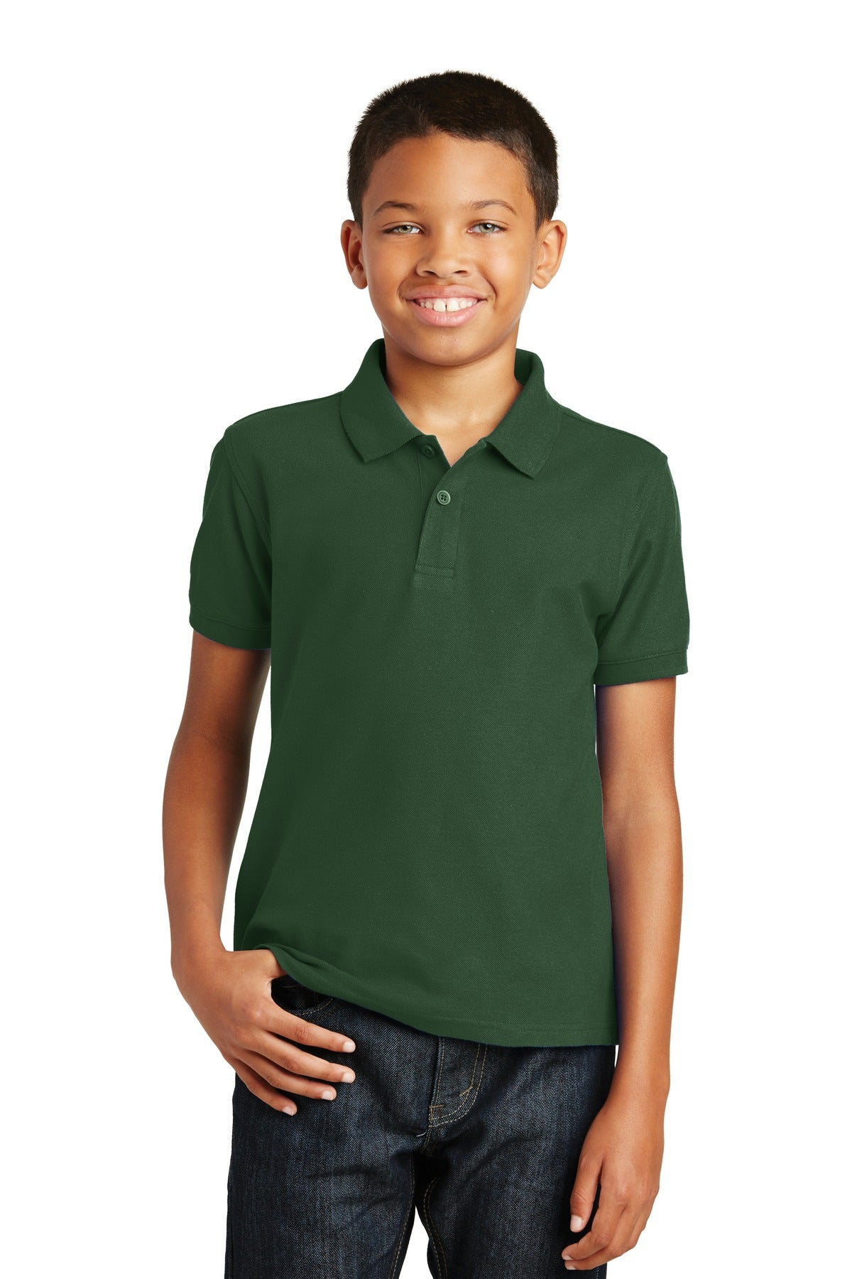Port Authority ®  Youth Core Classic Pique Polo. Y100 - Port Authority Y100
