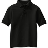 Youth Silk Touch™ Polo Polos/Knits Joe's USA Black Youth X-Small