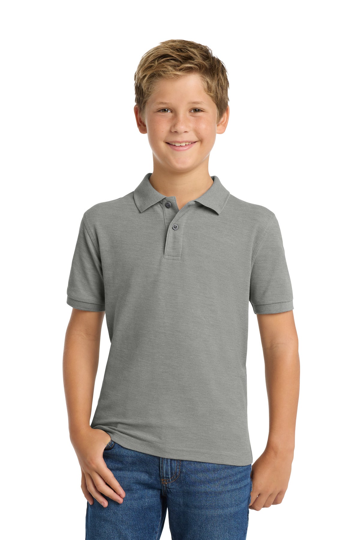 Port Authority Y500 Youth Silk Touch Polo Wholesale Blank