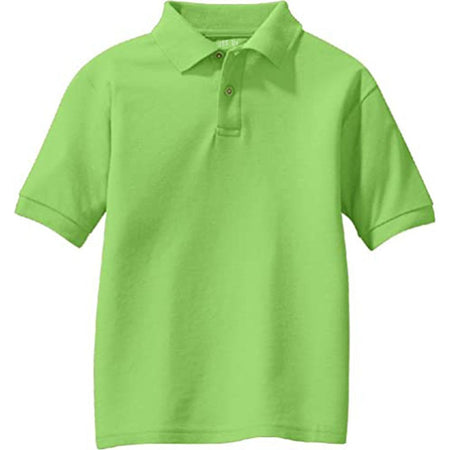 Youth Silk Touch™ Polo Polos/Knits Joe's USA Lime Green Youth X-Small