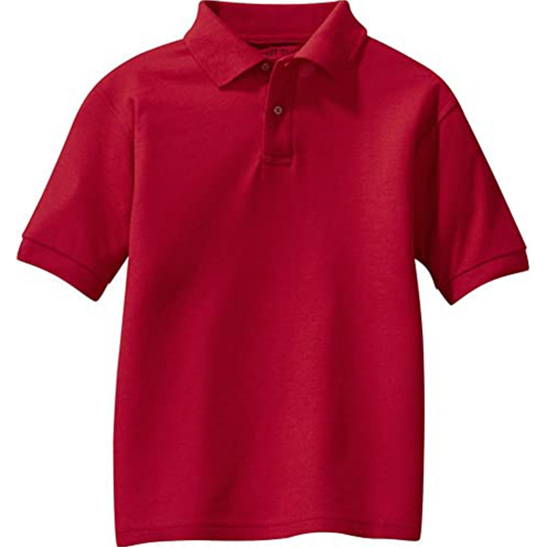 Youth Silk Touch™ Polo Polos/Knits Joe's USA Red Youth X-Small