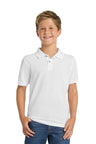 Port Authority Y500 Youth Silk Touch Polo Wholesale Blank