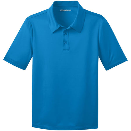 Youth Silk Touch™ Performance Polo Polos/Knits Joe's USA Brilliant Blue Youth X-Small