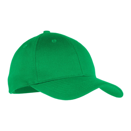 Port & Company ® Youth Six-Panel Twill Cap. YCP80 - Port & Company YCP80 Caps Port & Company Kelly Green OSFA