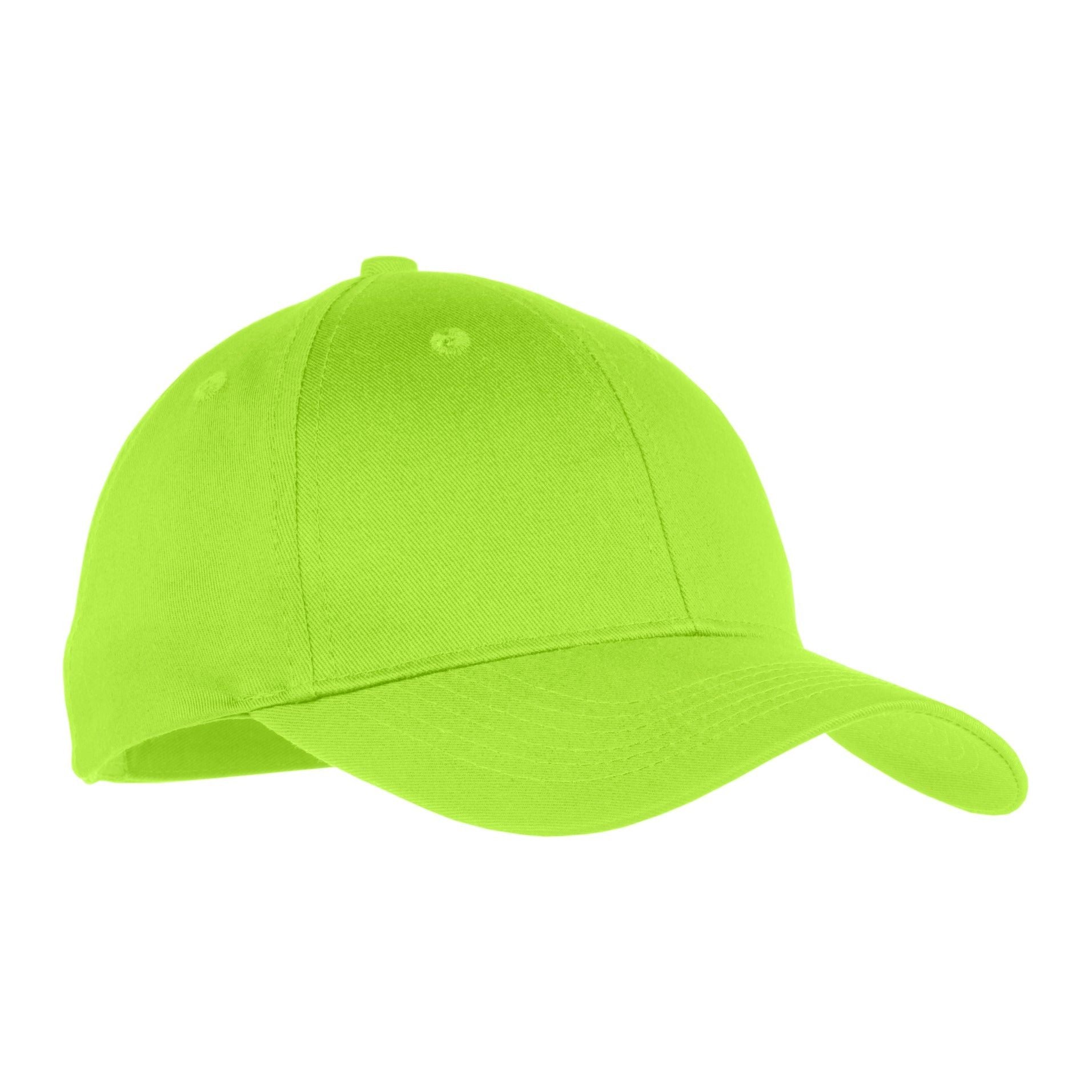 Port & Company ® Youth Six-Panel Twill Cap. YCP80 - Port & Company YCP80 Caps Port & Company Lime OSFA