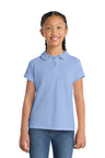 Port Authority ®  Girls Silk Touch ™  Peter Pan Collar Polo. YG503 - Port Authority YG503