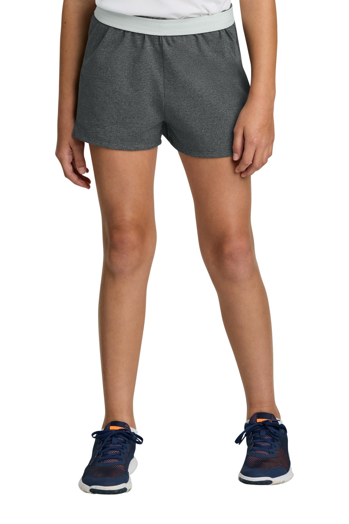 Sport-Tek YGST311 Girls Jersey Knit Squad Short