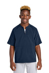 Sport-Tek YJST489 Youth Repeat 1/2-Zip Short Sleeve Jacket Wholesale Youth Athletic Jackets