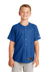 New Era YNEA220 Youth Diamond Era Full-Button Jersey