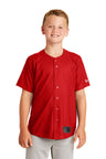 New Era YNEA220 Youth Diamond Era Full-Button Jersey