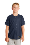 New Era YNEA220 Youth Diamond Era Full-Button Jersey