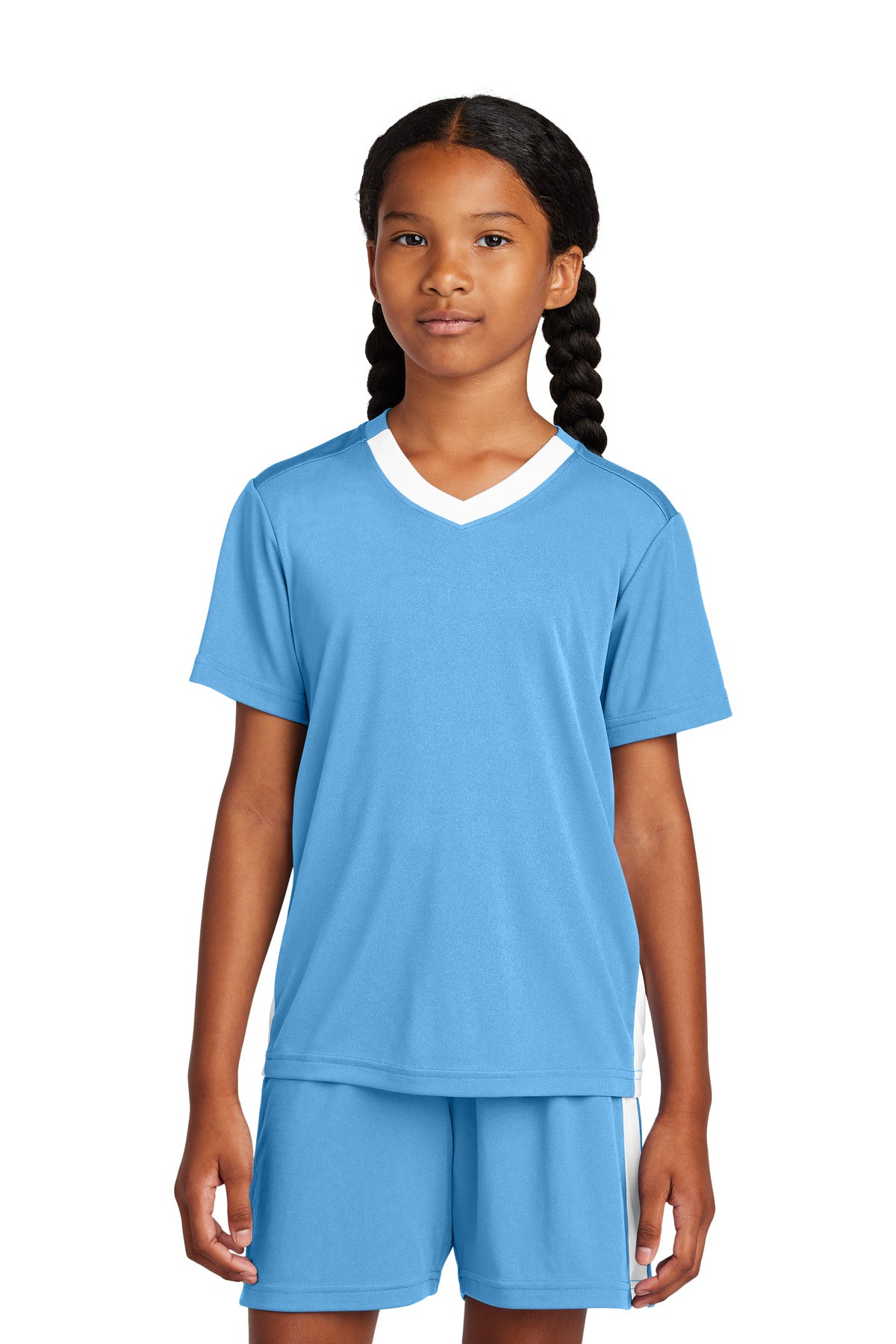 Sport-Tek YST101 Youth Competitor United V-Neck