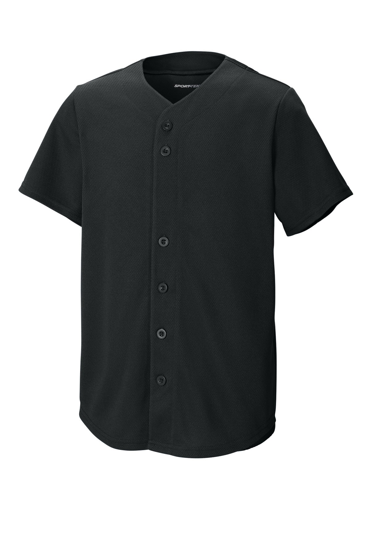 Sport-Tek ®  Youth PosiCharge ®  Tough Mesh Full-Button Jersey YST220 - Sport-Tek YST220