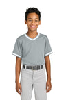 Sport-Tek ®  Youth Tough Mesh V-Neck Baseball Jersey YST221 - Sport-Tek YST221