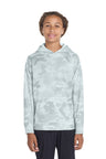 Sport-Tek YST240 Youth Sport-Wick CamoHex Fleece Hooded Pullover
