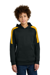 Sport-Tek YST255 Youth Sport-Wick Fleece United Pullover Hoodie
